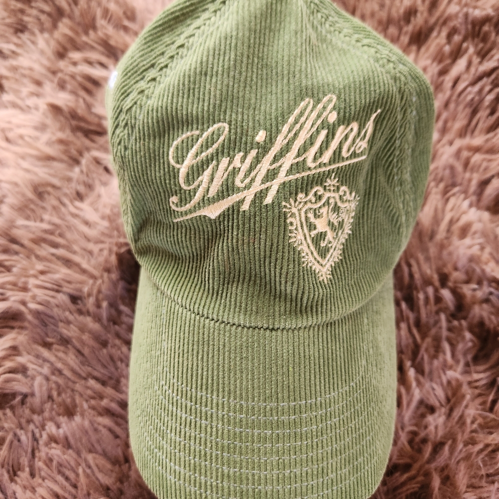 American Eagle Outfitters Strapback Corduroy Griffins Dad Hat Vintage Y2K Retro